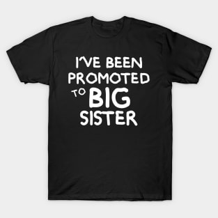 Kids Promoted To Big Sister T-Shirt